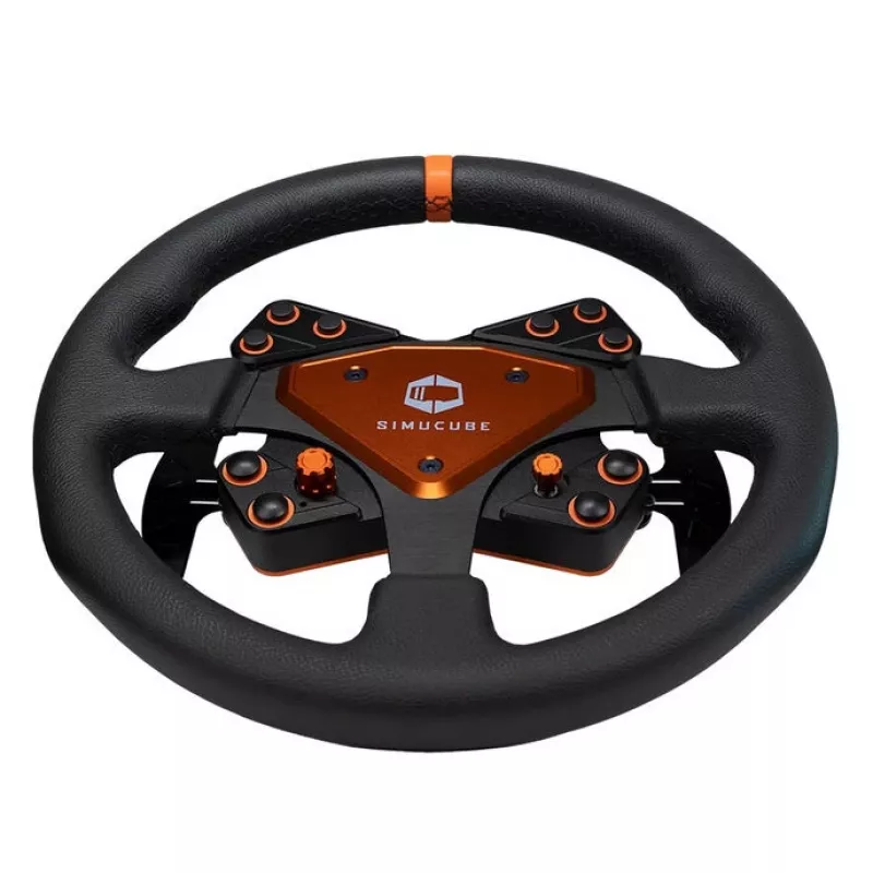 Volante Simucube Tahko, redondo - 320 mm, naranja