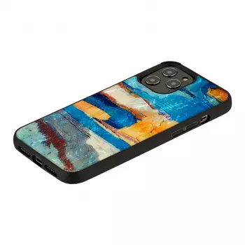 Funda protectora iKins para Apple iPhone 12 / 12 Pro — azul cielo