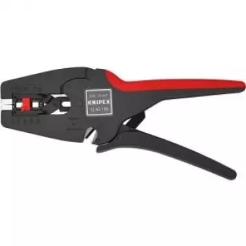 Knipex pelacables autoajustable KNIPEX MultiStrip10 pelacables automático, para el pelado profesional de aislamientos en conductores de 0,03 a 10,0 mm² , 12 42 195 SB (12 42 195 SB)