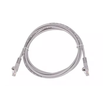 Cable de parcheo LAN Extralink Cat.5e UTP 2 m, RJ-45 a RJ-45, gris