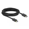Delock - cable DisplayPort - DisplayPort (M) a DisplayPort (M) - DisplayPort 2.0 - 3,0 m - compatible con 10K 60 Hz (10.240 x 4320) - negro (80263)