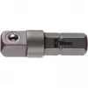 Wera Tool-Check 1 acero inoxidable 1 cabezal de carraca negro verde