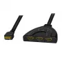 LogiLink - Divisor/conmutador de vídeo/audio - 3 x HDMI - Sobremesa