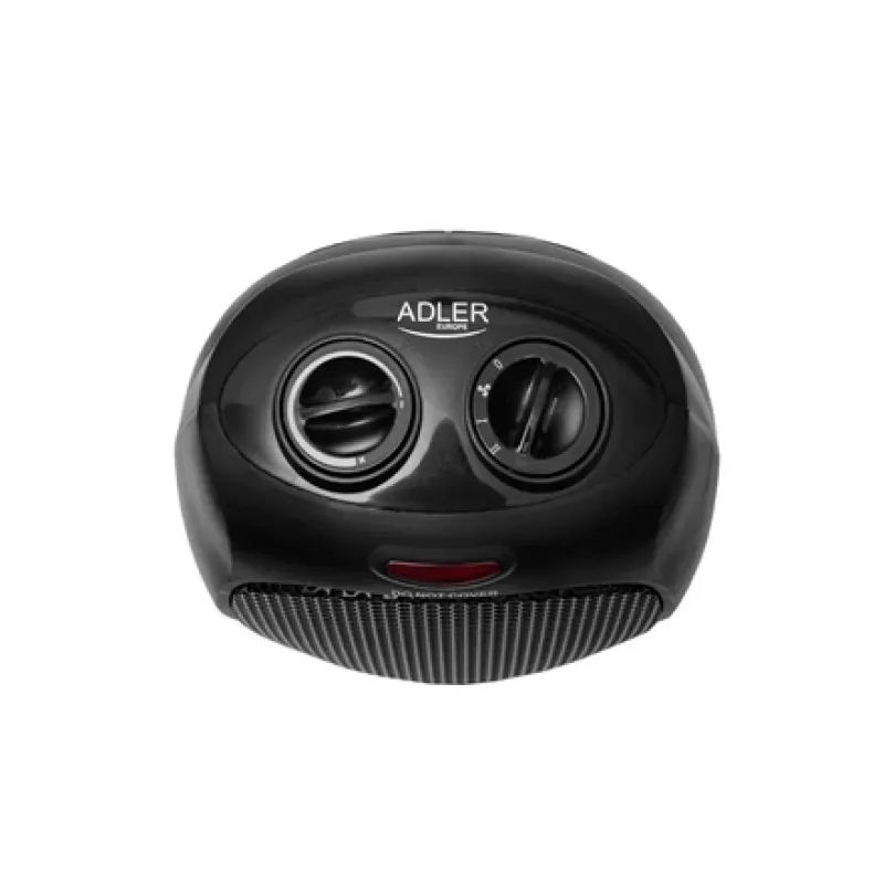 Adler AD 7702 Ventilador-calefactor eléctrico para interior Acero inoxidable 1500 W
