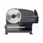 Cortadora eléctrica JATA JECF1200 200W negra acero inoxidable grosor de corte 1,5 cm