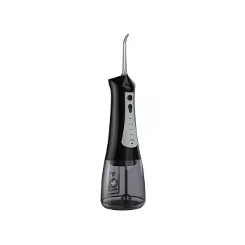 Irrigador bucal Lafe CleanPRO, 5 modos, 300 ml, negro