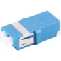 ShiverPeaks S/CONN 07-60030 acoplador de fibra óptica LC-LC Duplex con obturador, azul