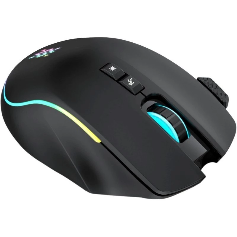 Ratón DEFENDER GM-213 THUNDER RF 1600dpi 8P NEGRO