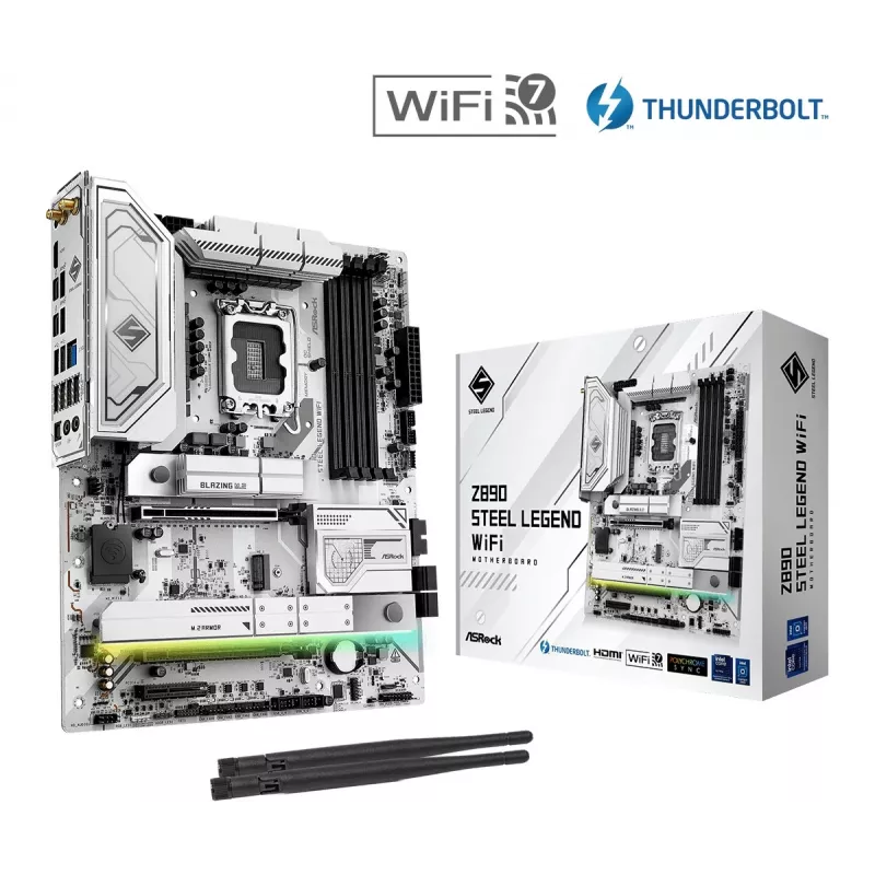 Placa base ASRock Z890 Steel Legend WiFi ATX
