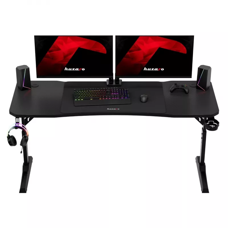 Huzaro Hero 4.6 Escritorio gaming negro