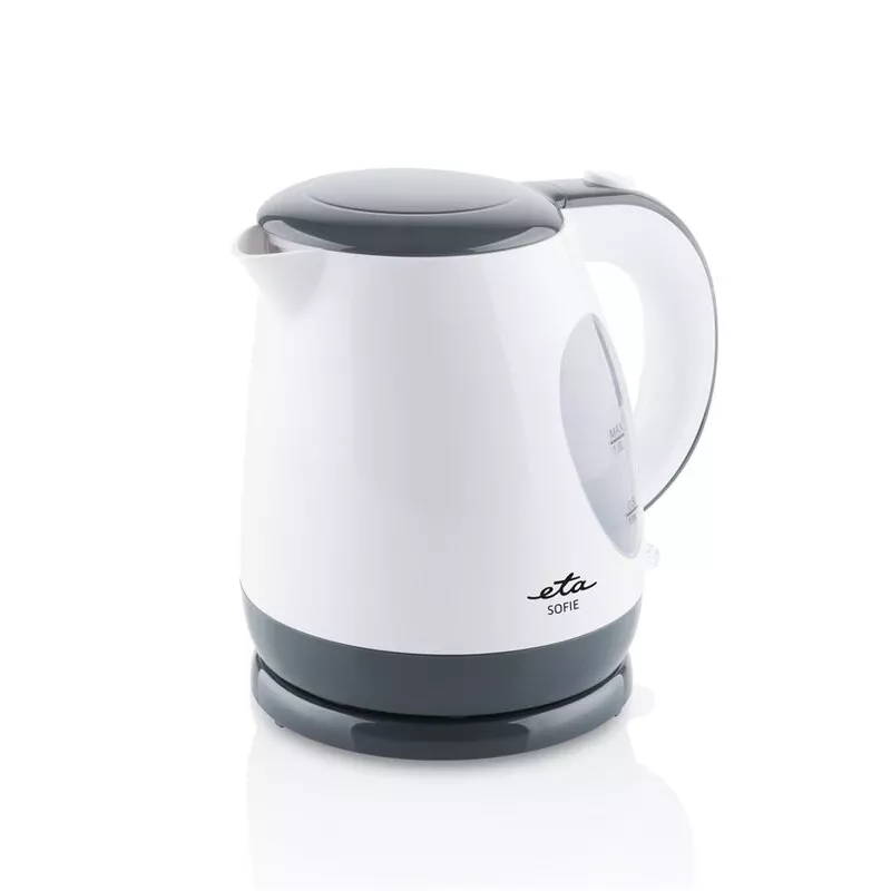 Hervidor de agua ETA Sofie 1 l 2200 W, plástico blanco, base 360°