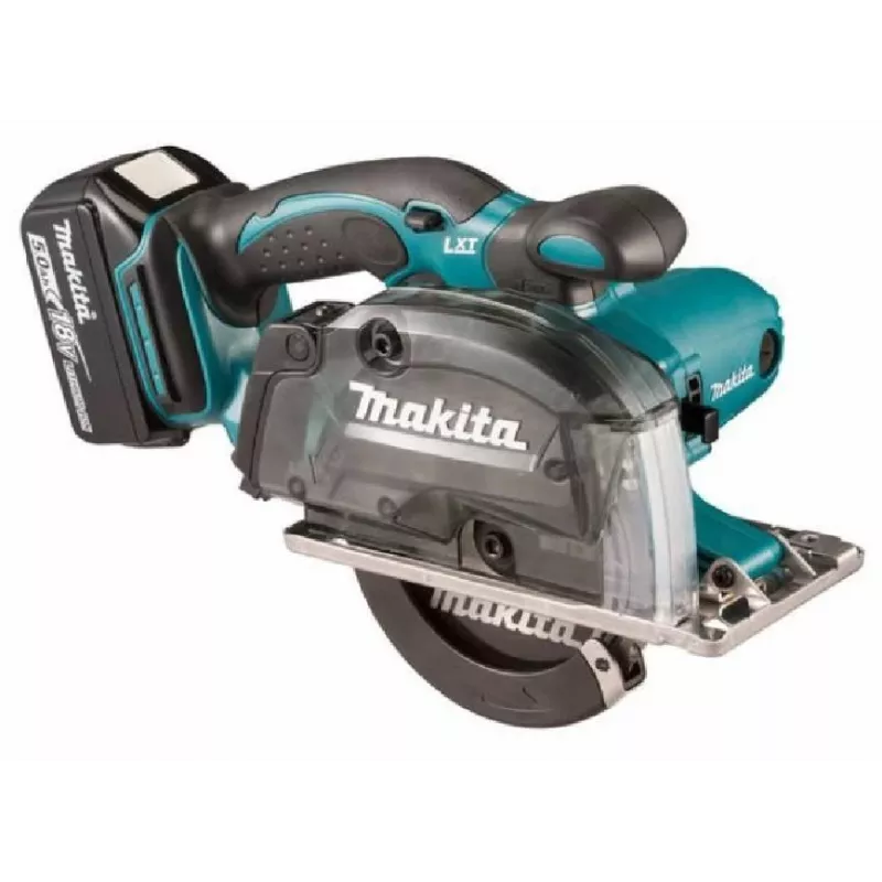 Sierra circular portátil Makita DCS552RTJ 13,6 cm negro, menta 3600 rpm