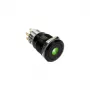 Interruptor/pulsador antivandálico DimasTech 19mm Blackline Dot RGB PD218