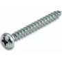 Tornillo Cimco 190120, metal galvanizado, para placas de fibra, 40 mm de longitud, 5 mm de diámetro de rosca, 1 ud.