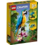 LEGO set de construcción loro exótico 31136 — modelo de exposición Creator, 253 piezas, 220×120×110 mm