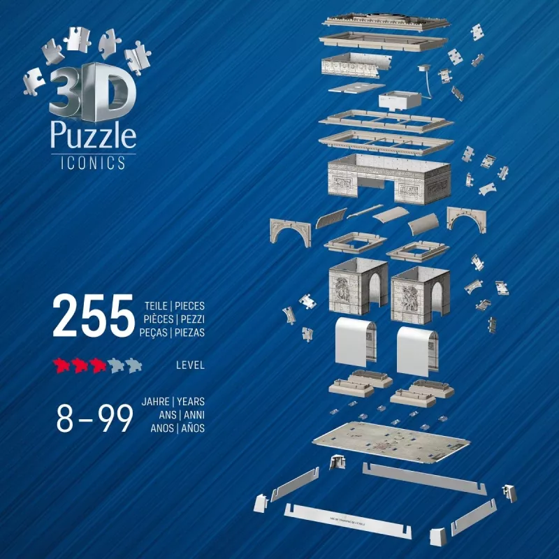 Puzle 3D Ravensburger 12008029 Edificio 269 mm x 239 mm