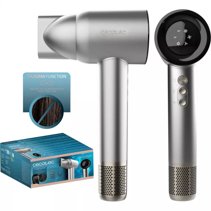 Secador de pelo Cecotec IoniCare RockStar Nano IonTech 1600W Aluminio