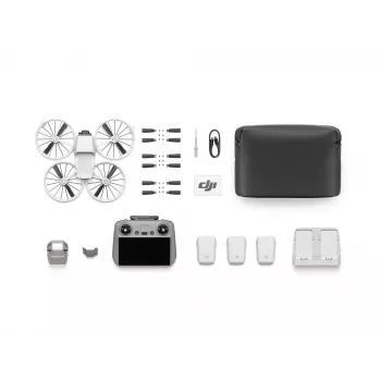 Cuadricóptero DJI Flip Fly More Combo RC 2 — 4 rotores, cámara de 48 MP, 3840×2160, velocidad máx. 16 m/s, alcance 14000 m