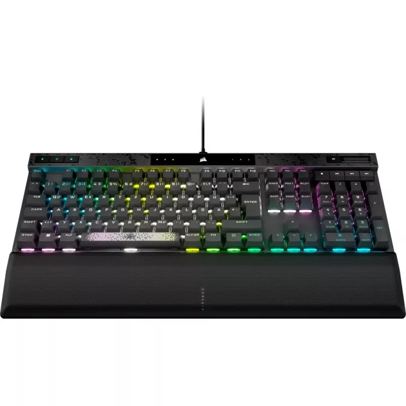 Teclado gaming Corsair K70 MAX USB alemán negro