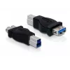 Adaptador USB DeLOCK USB 3.0-B M a USB 3.0-A H 65179