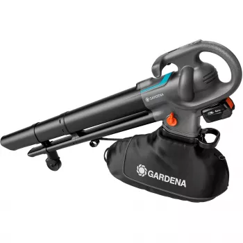 Gardena PowerJet Collect 18V P4A Solo aspirador/soplador de hojas inalámbrico, gris/negro, 14895-55