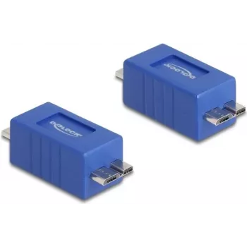 DeLOCK Adaptador de cable Micro-B 67216 azul