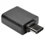 Adaptador USB Eaton Tripp Lite Series USB 3.1 Gen 1.5 USB-C a USB Type-A M/F 5 Gbps tablet smartphone - Adaptador USB - USB Type-A (H) a USB-C de 24 pines (M) - USB 3.1 - negro (U428-000-F)