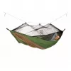 Hamaca mosquitera Adventure Thermo AZ-1030430, hamaca de camping Verde/Marrón