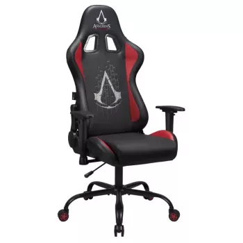 Silla de oficina Subsonic SA5609-AC1 asiento acolchado respaldo acolchado negro rojo
