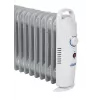 Mesko MS 7806 Radiador eléctrico de aceite, para interior, Blanco, 1200 W