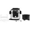 Olla multifunción Ninja OL750EU 7,5 L 1760 W Negro Acero inoxidable, 14 programas automáticos