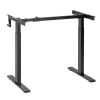 Escritorio Maclean, regulación manual de altura, sin tablero, para trabajar de pie y sentado, máx. 60 kg, altura máx. 120 cm, MC-790NB