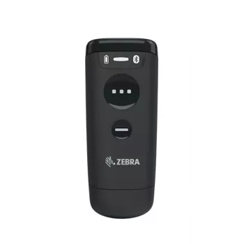 Lector de códigos de barras de mano Zebra CS60 1D/2D LED inalámbrico IP65 negro, Bluetooth/USB, 100 m de alcance, 83 g