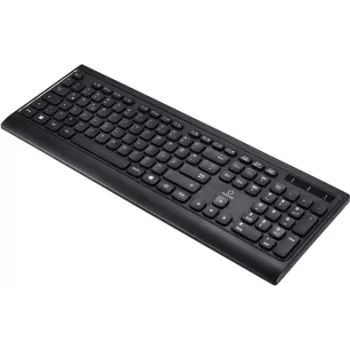 Teclado inalámbrico Renkforce RF-5799534 Alemán, QWERTZ Negro (RF-5799534)