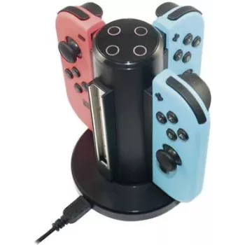 Base de carga para mandos Nintendo Switch R2GNSW4IN1CHA (R2GNSW4IN1CHA)