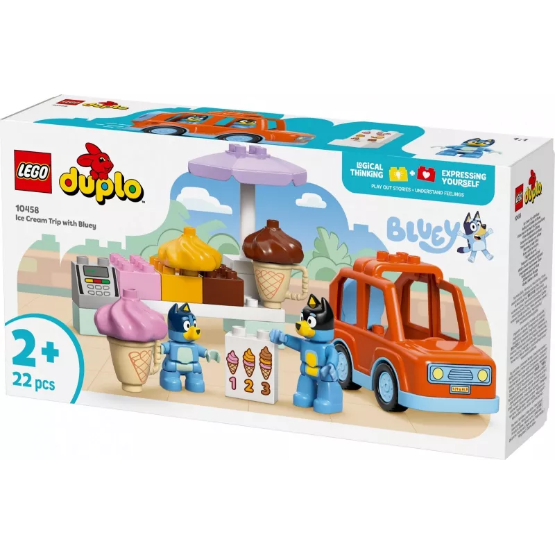 LEGO BLUEY 10458 Excursión a por helados con Bluey