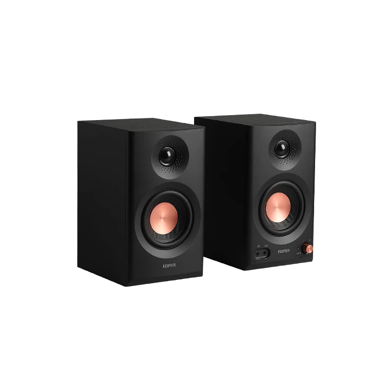 Edifier | Monitores de estudio activos | MR3 | 18W x 2 W | Bluetooth | Negro | ≥ 85 dB | Conexión inalámbrica