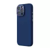 Funda protectora magnética Nillkin LensWing para Apple iPhone 16 Pro Max — azul, compatible con MagSafe, borde de cámara elevado