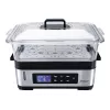 Vaporera STEBA DG 2 (1200 vatios, acero inoxidable / negro) (05.22.00)