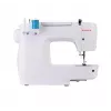 Máquina de coser semiautomática SINGER M2105 – 8 tipos de puntada, ojal en 4 pasos, brazo libre, eléctrica, blanca