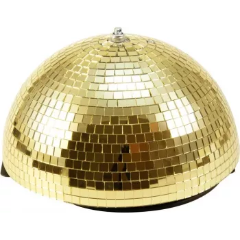 Bola de espejos EUROLITE 50102052 30 cm motorizada, acabado dorado