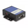 Convertidor serie repetidor aislador DeLOCK 64265 RS-232 RS-422/485 negro