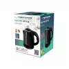 Hervidor de agua ESPERANZA EKK128K 1,0 L, 1350 W, acero inoxidable, inalámbrico, apagado automático, protección contra funcionamiento en seco