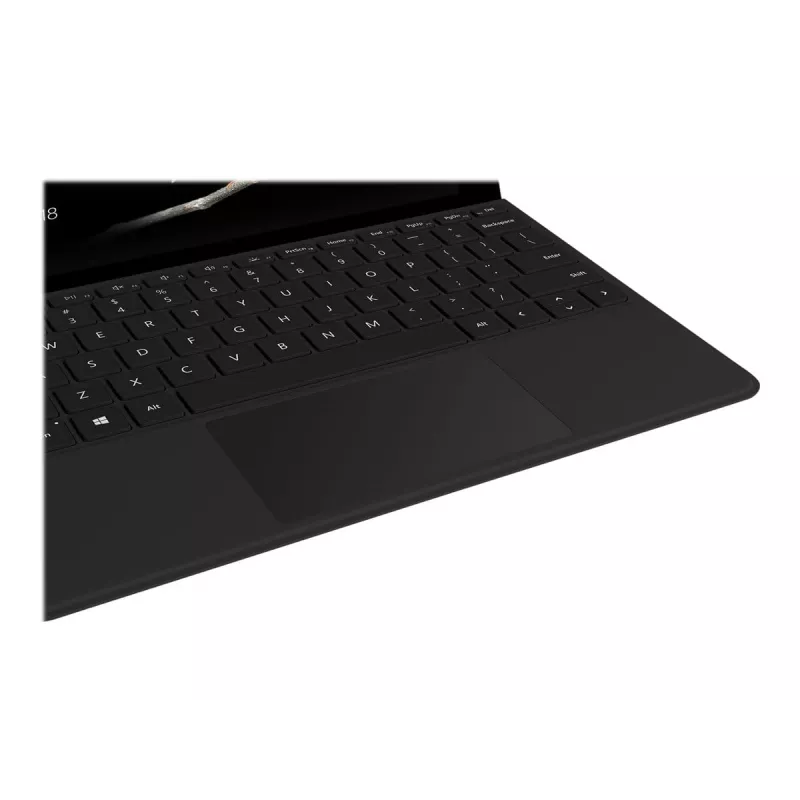 Microsoft Go Type Cover QWERTZ Alemán Negro