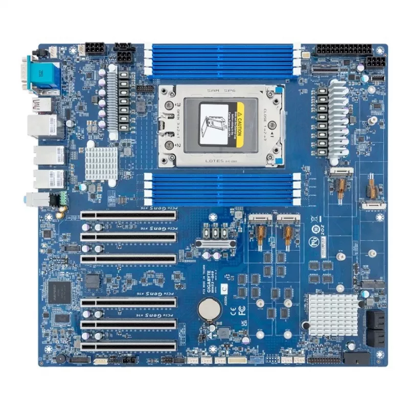 Placa base - Gigabyte MH53-G40 1x sTR5 AMD Ryzen Threadripper PRO 7000 WRX90