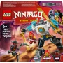 LEGO NINJAGO Set 71827 Mech traje de combate de Zane, 92 piezas, 2 minifiguras, altura 100 mm, edad 6+