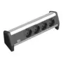 Regleta de enchufes Bachmann DESK 1 3 m 4 tomas AC negro gris