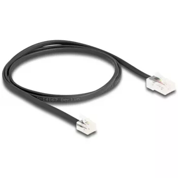 Cable de red DeLOCK 88035 RJ45 a RJ11 1 m negro