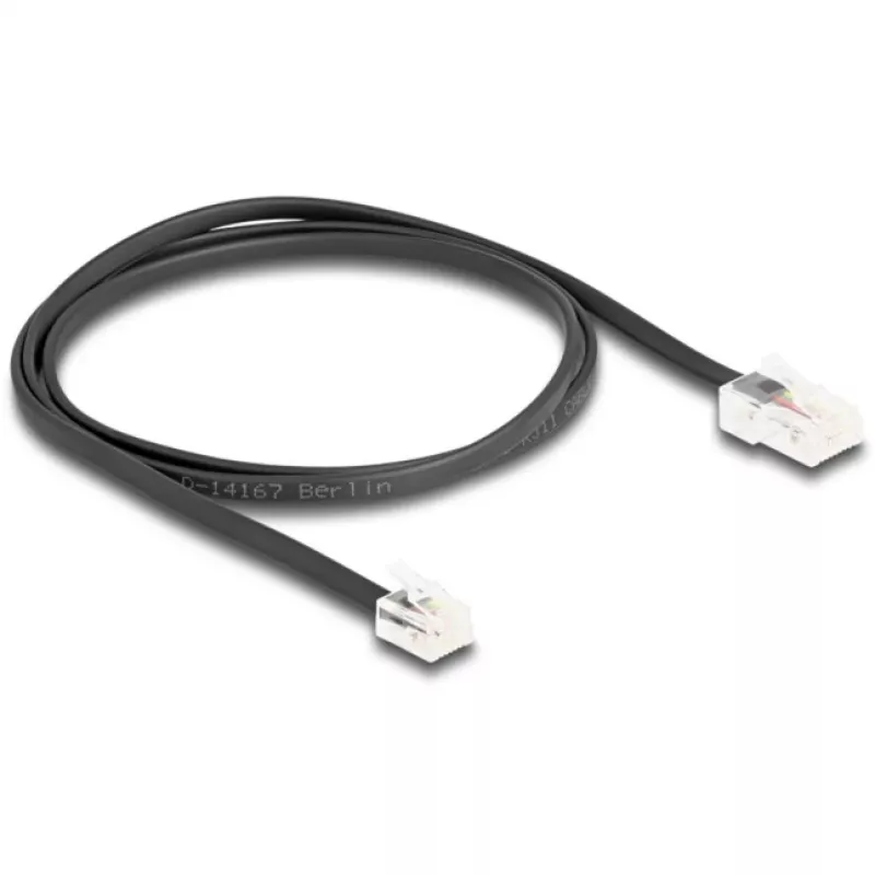 Cable de red DeLOCK 88035 RJ45 a RJ11 1 m negro