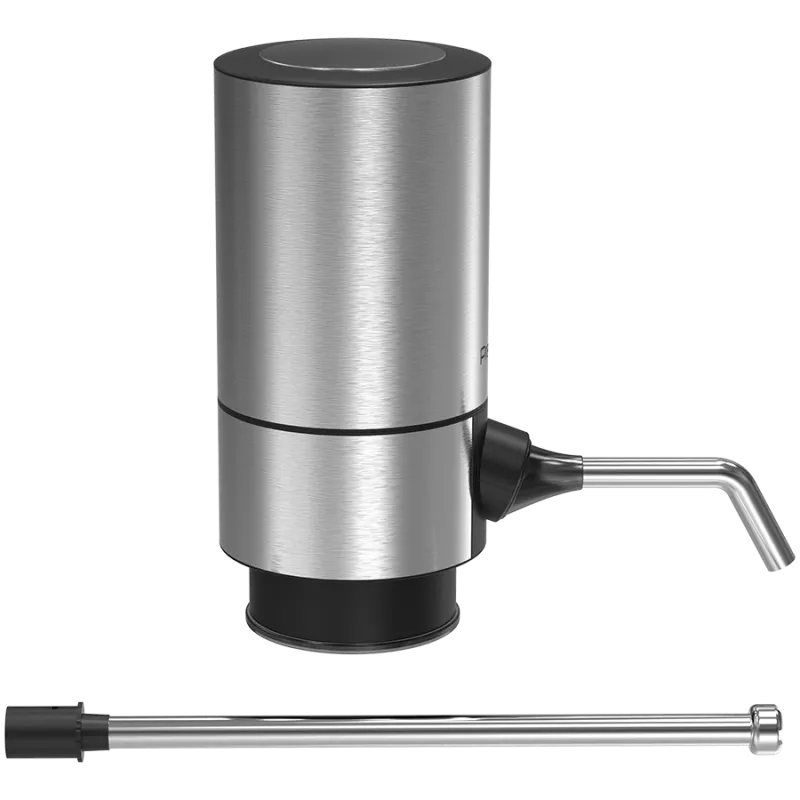 Dispensador de vino eléctrico a batería con tubo de acero inoxidable